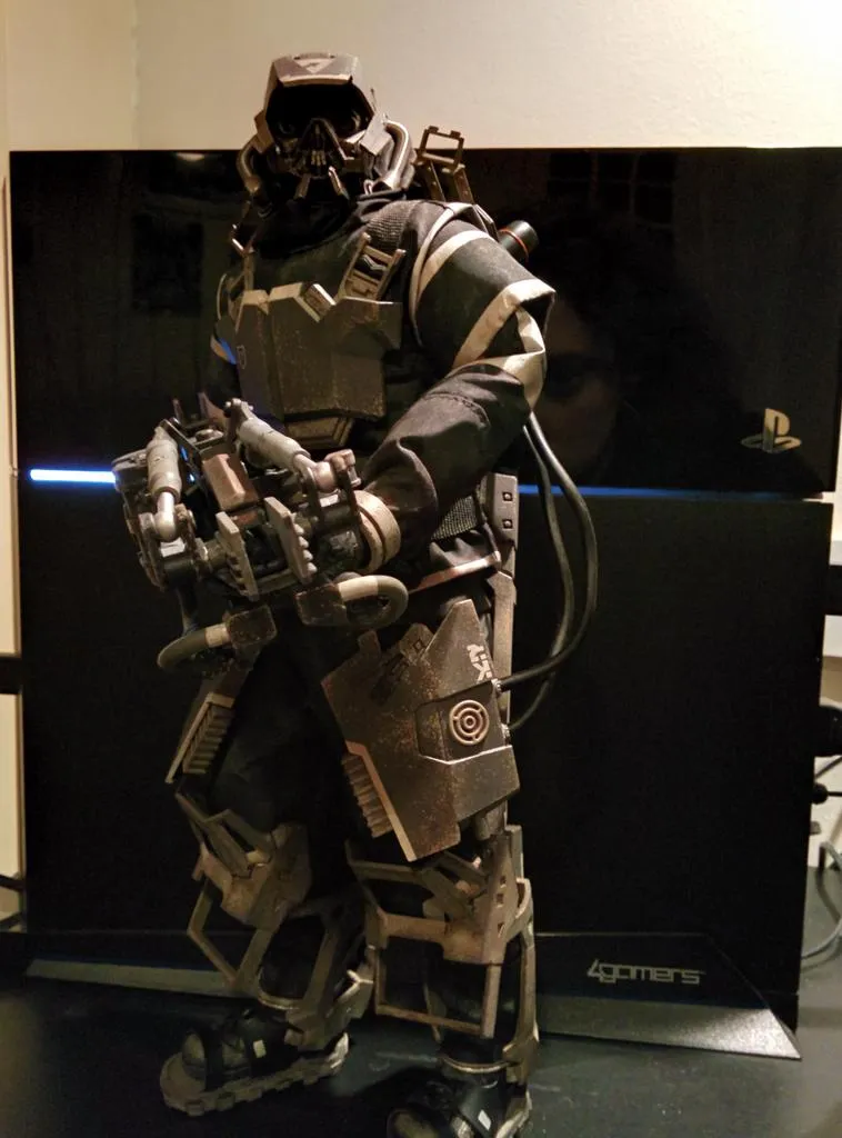 Helghast Hazmat Troopers figure