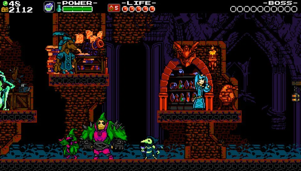 Shovel Knight science minion