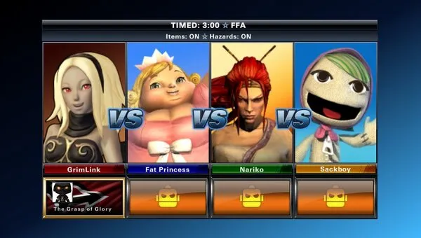 Full Girl Roster in PlayStation All-Stars
