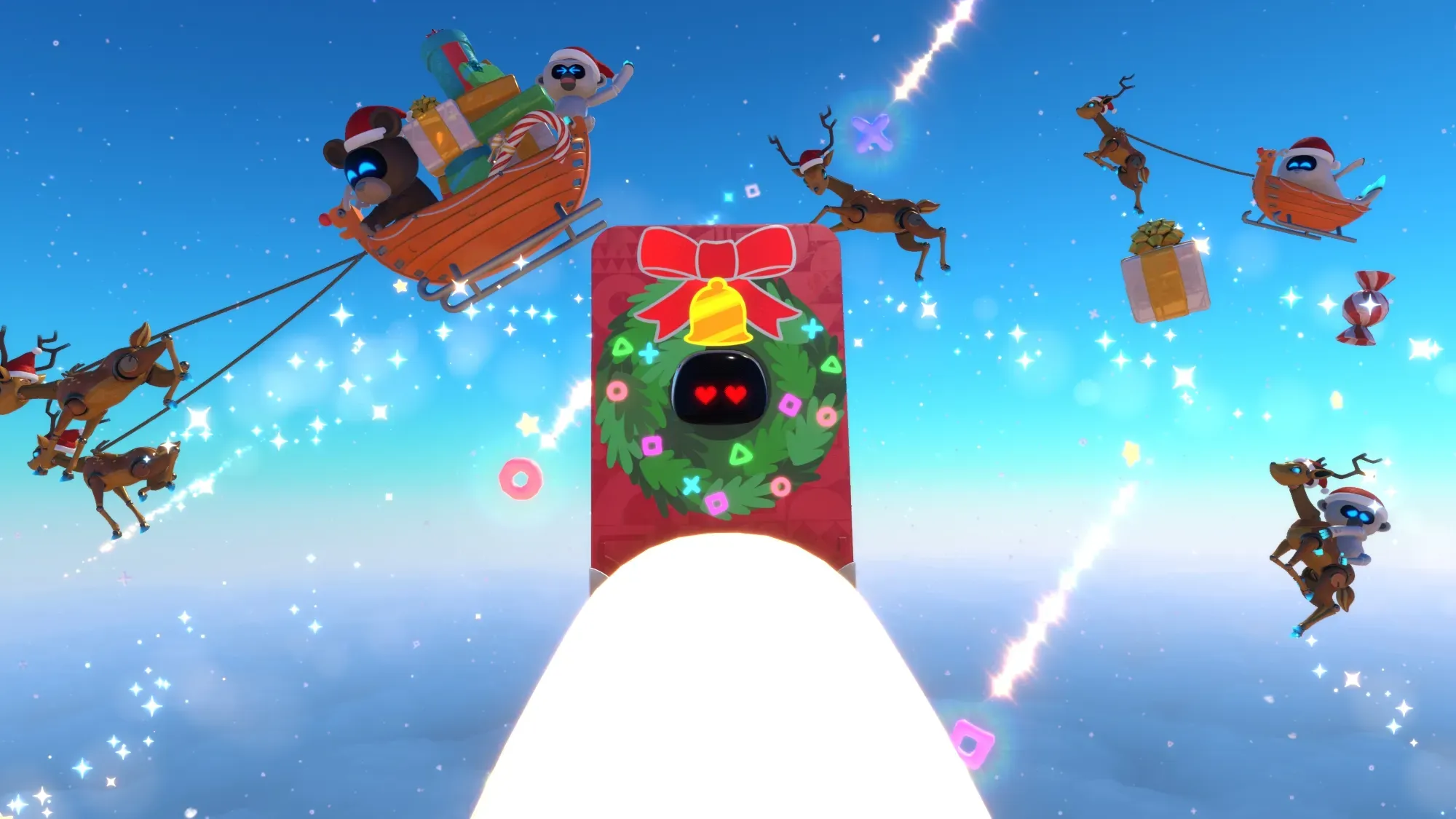 Astro Bot Xmas Level
