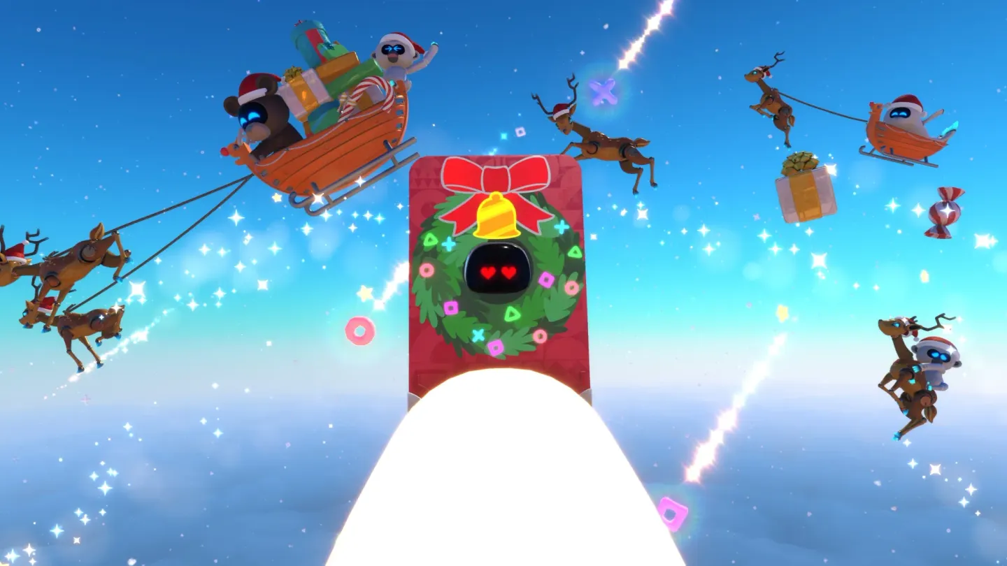 Astro Bot Xmas Level
