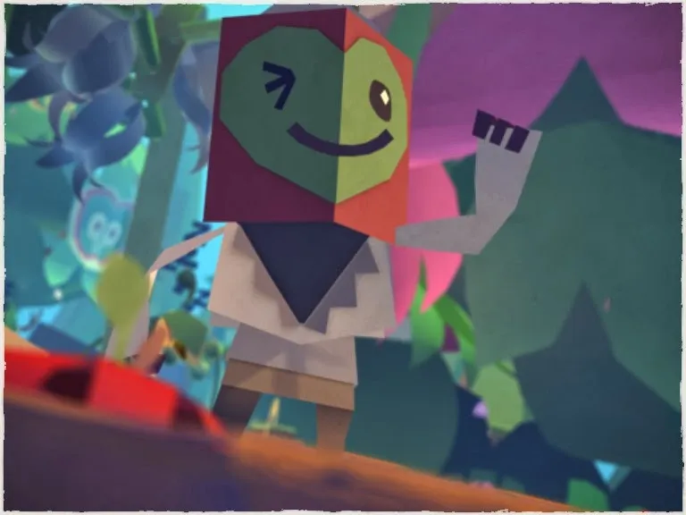Tearaway gameplay