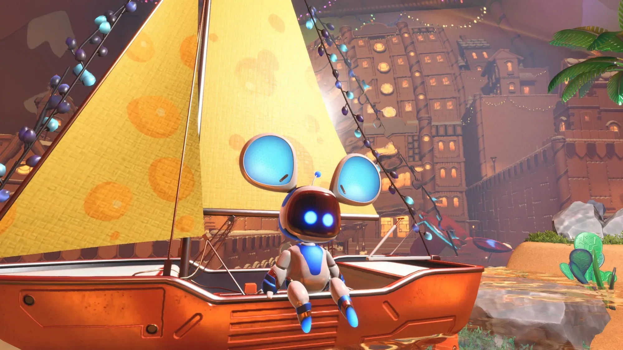 Astro Bot Xmas Level