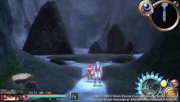 Ys: Memories of Celceta waterfall