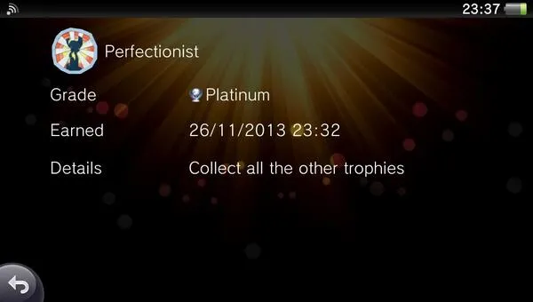 Tearaway platinum trophy