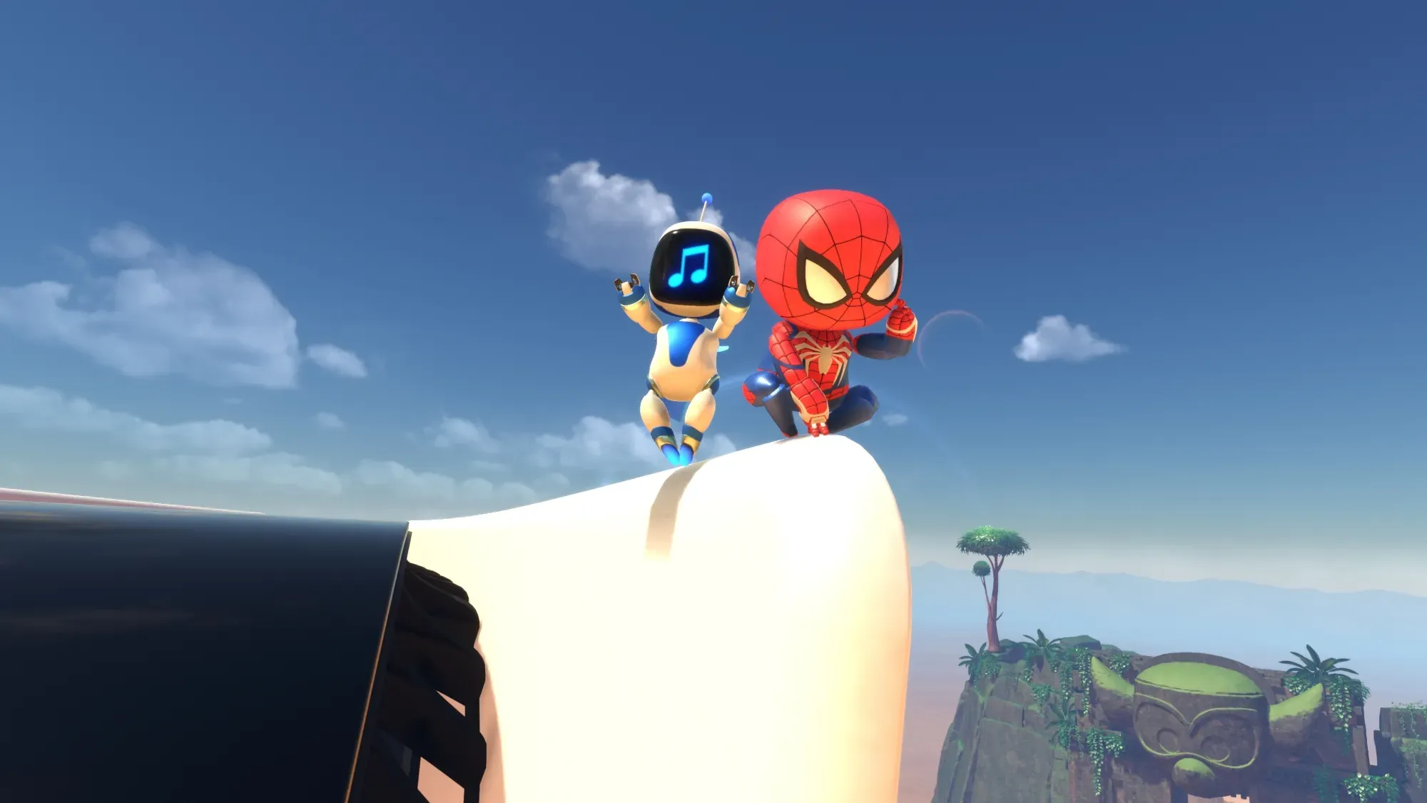 Astro Bot Xmas Level