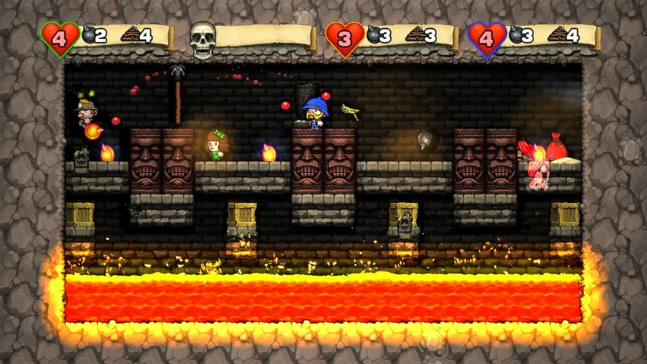 Spelunky on PlayStation TV