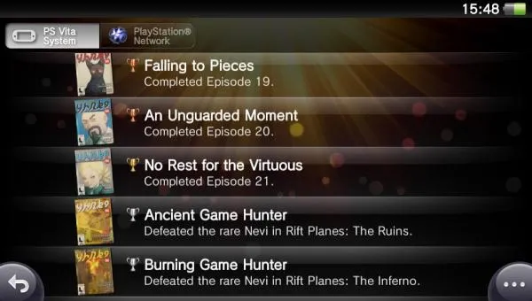 Finished the main story
