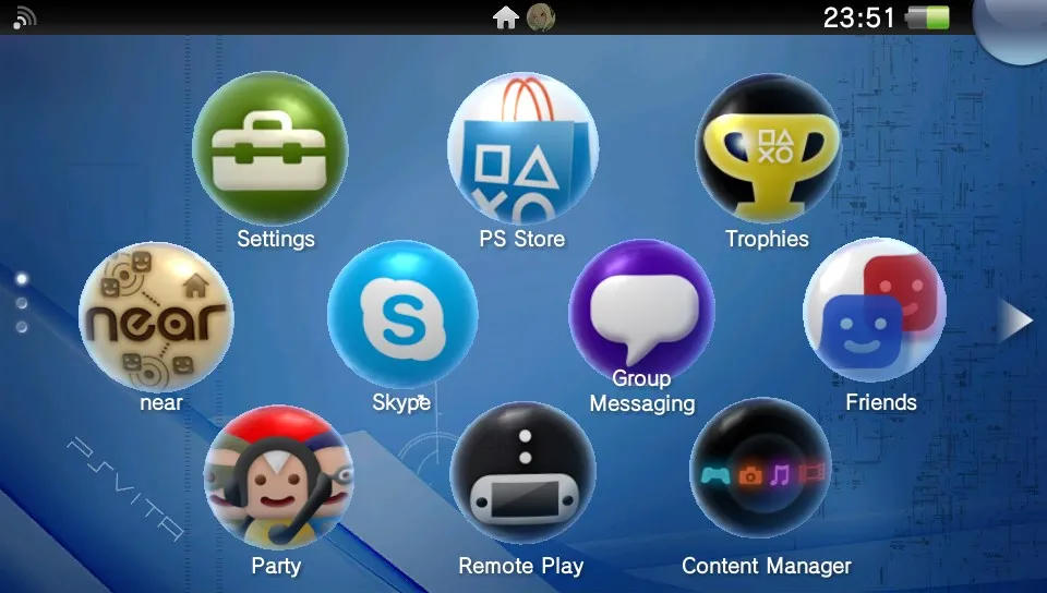 Vita screenshot