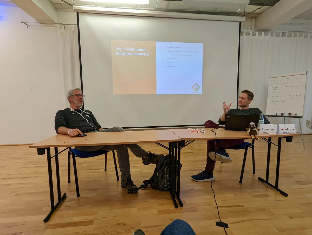 Static content talk