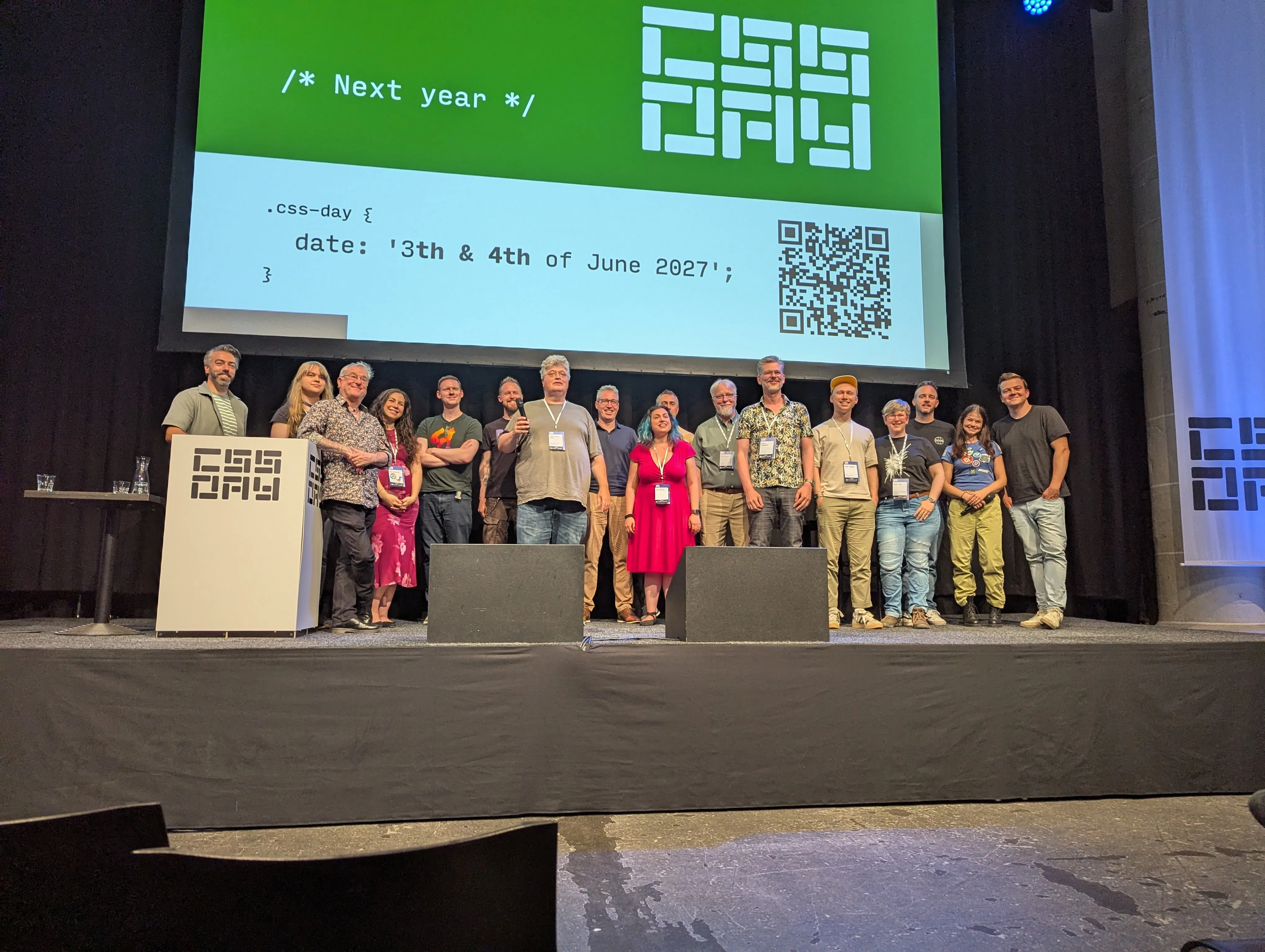 All the speakers and event organizers of CSS Day